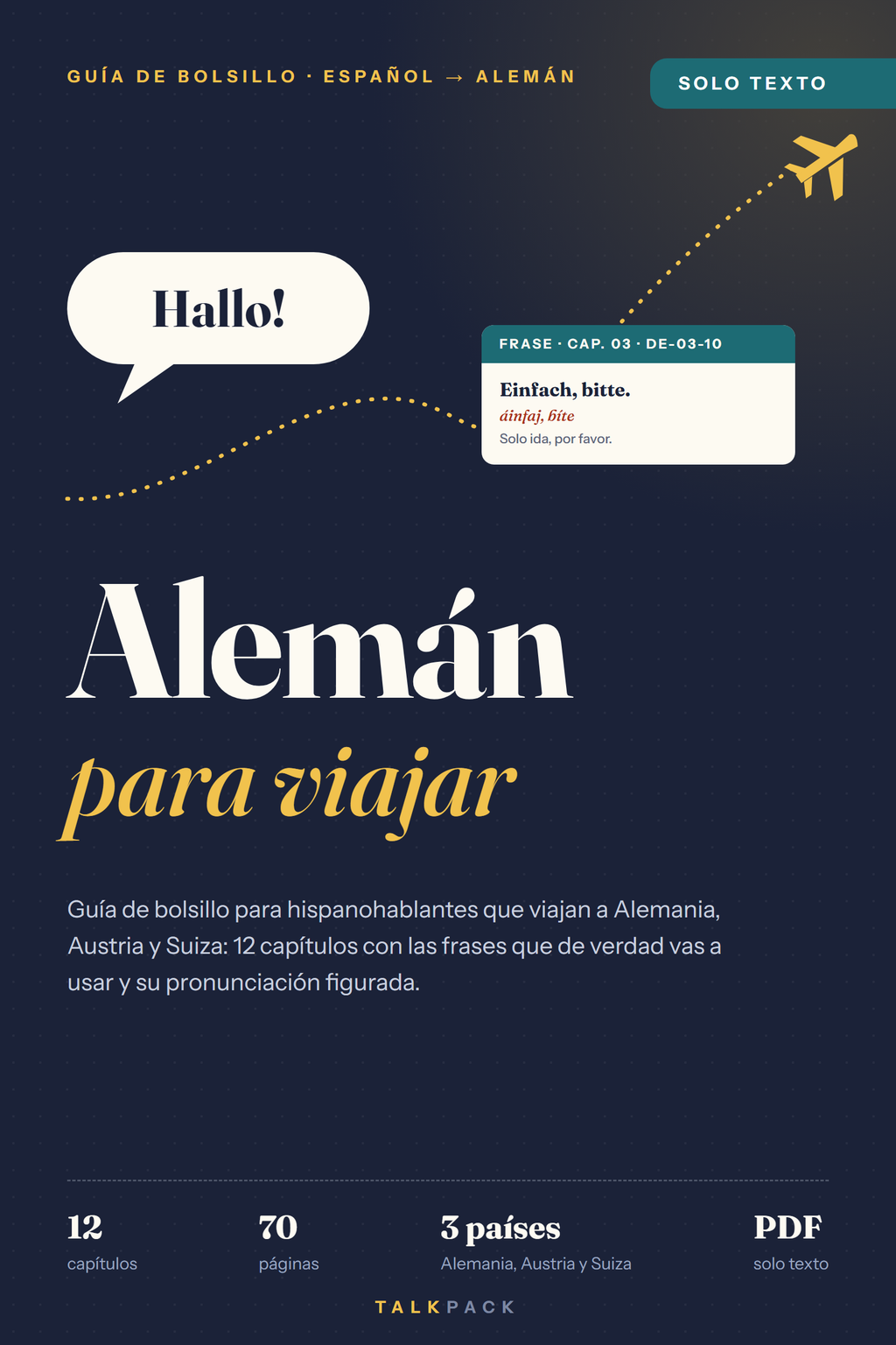 Alemán para viajar – E-book