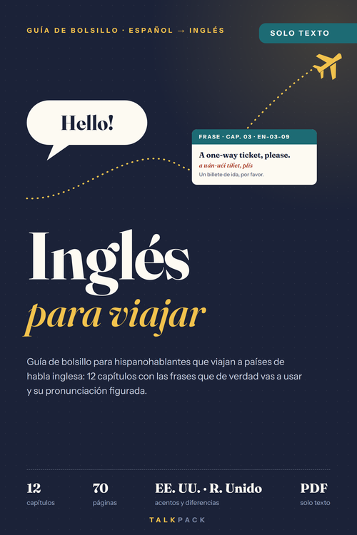 Inglés para viajar – E-book